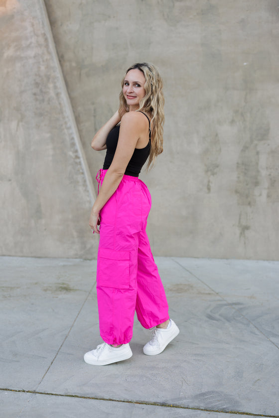 High-Waist Cargo Pant