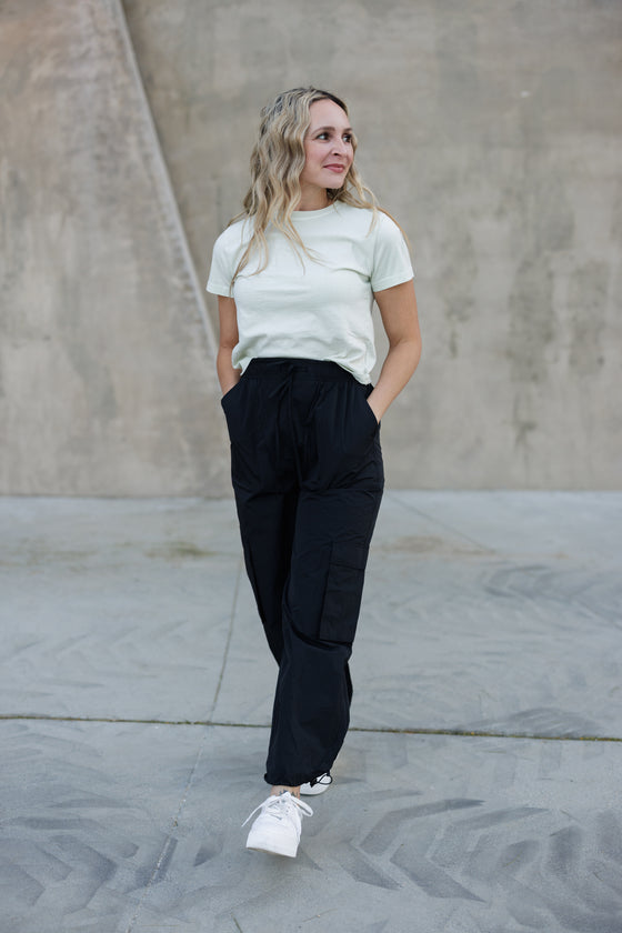 High-Waist Cargo Pant